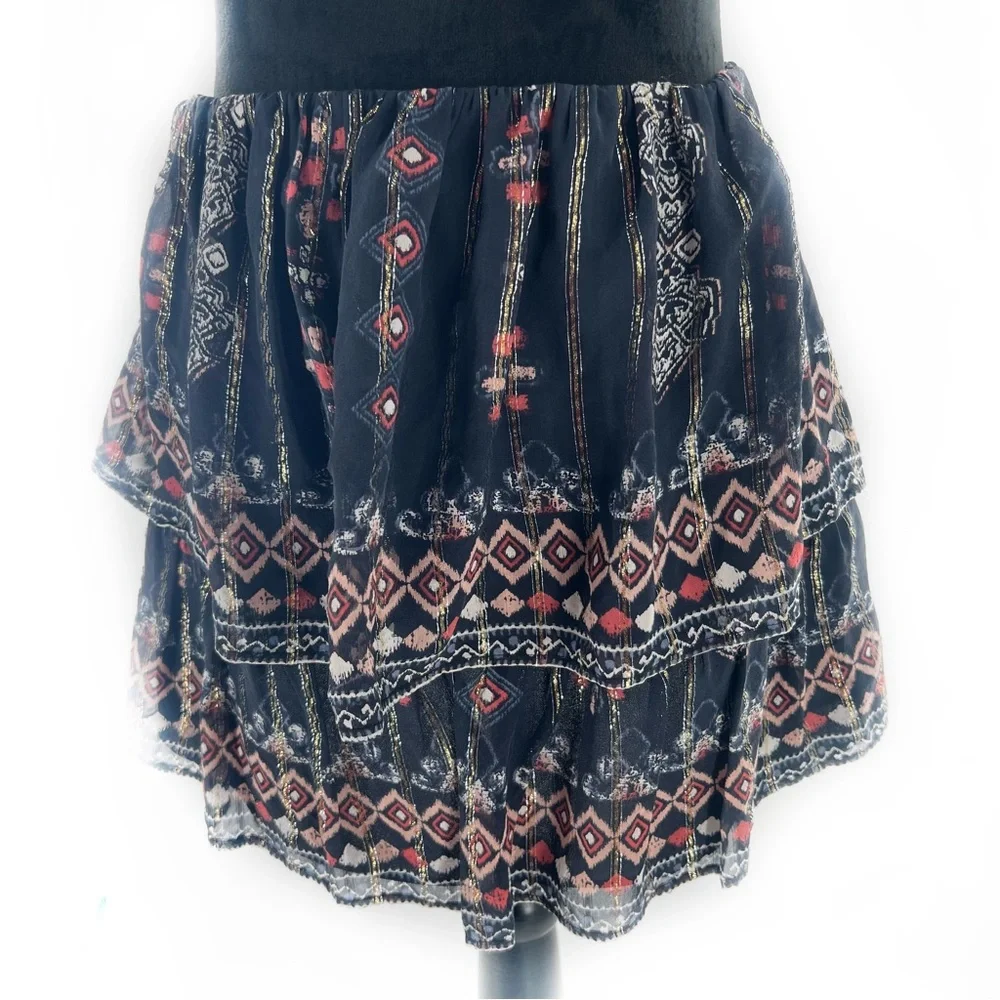 Joie multicolored silk